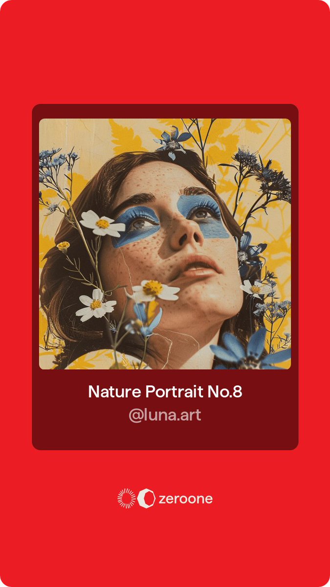 New drop <a href="/zero________one/">zeroone 🔺</a> ! The last one in the  Nature Portrait series!

#Free #nftart #AIart #AIArtwork #aiartcommunity

zeroone.art/artwork/nature…