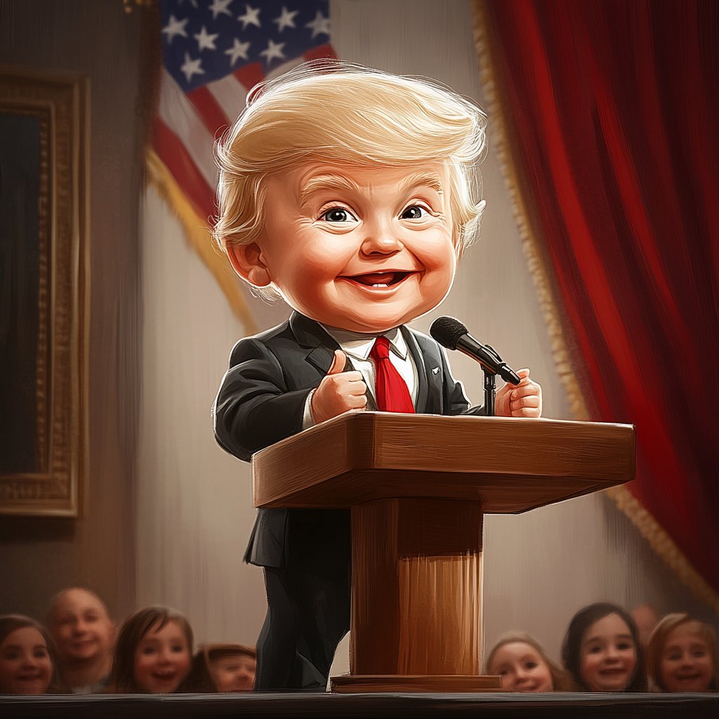 Baby Trump 👶🍼🇺🇸 tweet media