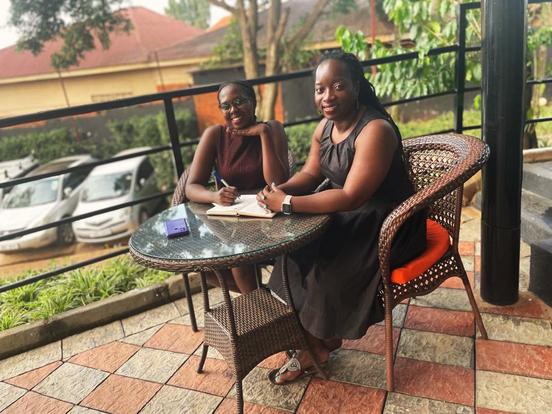 LeahAlikoba's tweet photo. I'm sharing love and appreciation 🩶 to @tina_wamala, whose expertise and time as my mentor under the @PRAU_Uganda mentorship program have been invaluable.
Mumboneko bwendi very serious learner mu bi fwanani bya our last 2 sessions📷😇 https://t.co/jHv8HzwG2j