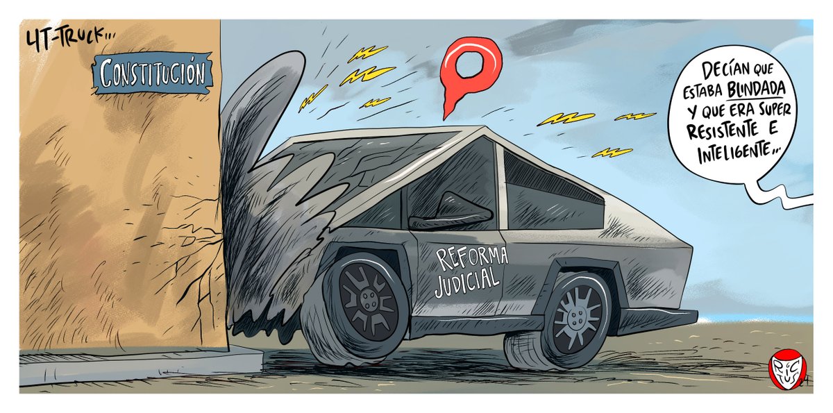 "4T-Truck" Cartón publicado en <a href="/ElFinanciero_Mx/">El Financiero</a>