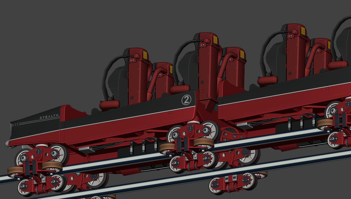 IntaAccelerator's tweet image. Stealth - Thorpe Park 🇬🇧
Intamin Accelerator Coaster
(Modelled in Blender)