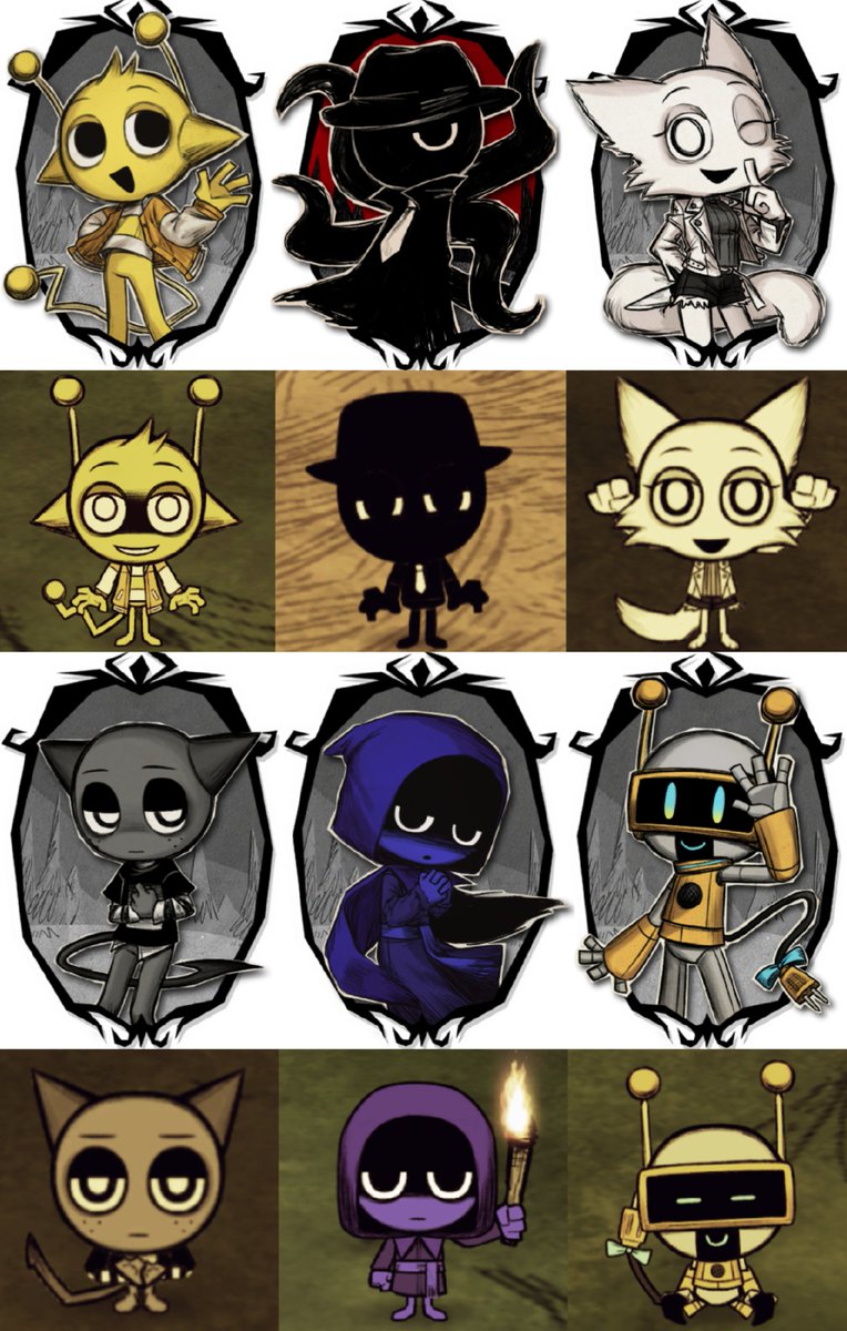 imyourjeongja's tweet photo. #Sprunki characters for DST mod collection pt.1 is now out!
[Included: Simon, Black, Wenda, Gray, Jevin, Funbot]

This is lame but I hope you enjoy it😅 https://t.co/MtOa3rTc2b