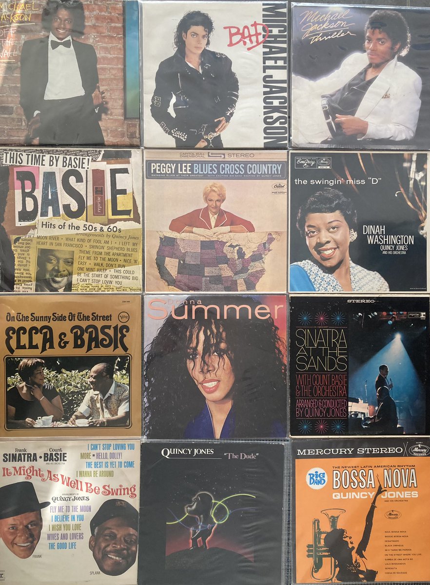 Noel Sergeant (@noel_sergeant) on Twitter photo A tiny number of albums from Quincy Jones featuring him as leader, composer, conductor, arranger or producer.
<a href="/QuincyDJones/">Quincy Jones</a>
#QuincyJones A tiny number of albums from Quincy Jones featuring him as leader, composer, conductor, arranger or producer.
<a href="/QuincyDJones/">Quincy Jones</a>
#QuincyJones