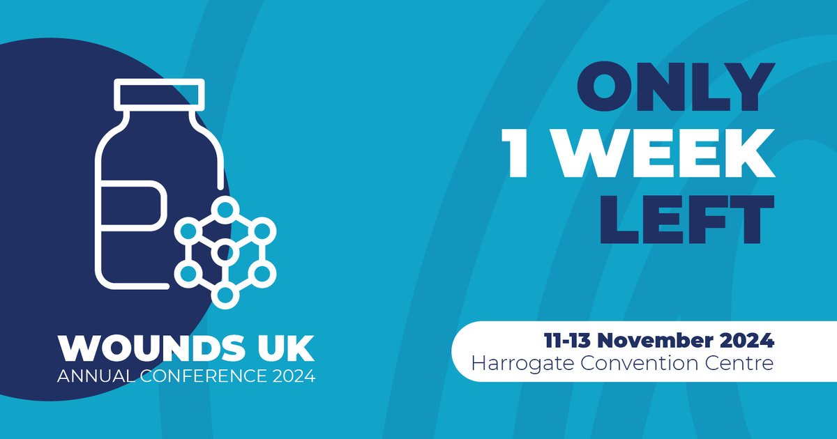 Only 1 week left until we kick off the #WoundsUKConference! This year, we'll be expanding on our popular Made Easy workshops, which will provide delegates with a more intimate &amp; rewarding learning environment.

Check out our ticket options: eu1.hubs.ly/H0dqf9N0