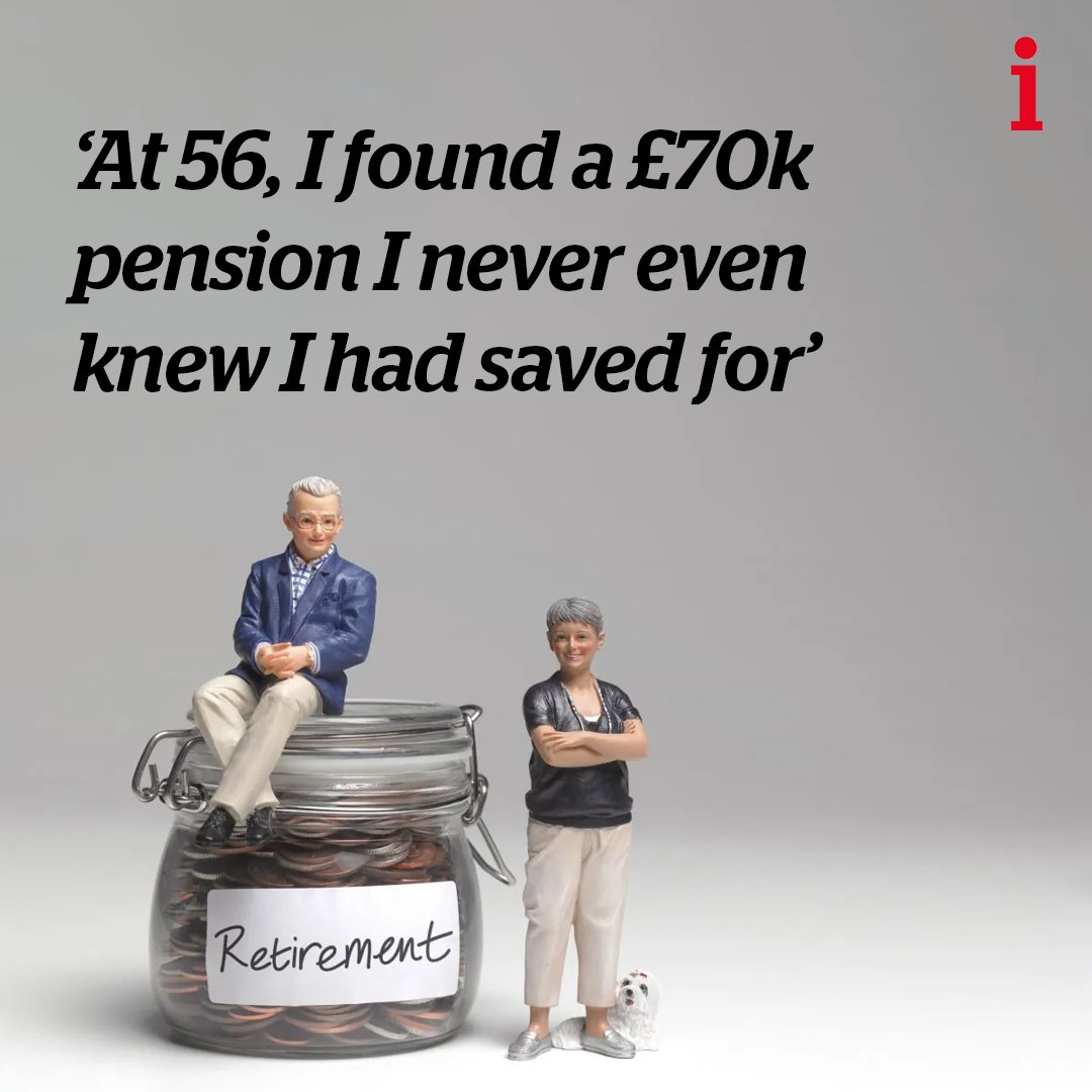 💬 “My message to anyone is to check all their letters,” said one 56-year-old, who had realised in the past year that he had a £70,000 pension that he did not even know he had saved for

💷 <a href="/CallumCMason/">Callum Mason</a> for <a href="/ipapermoney/">The i Paper Money & Business</a>

🔗 trib.al/u2ELACw