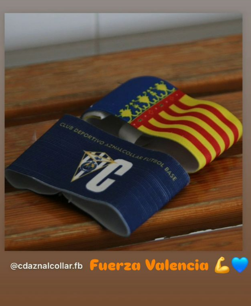 samuolea46's tweet photo. @IvaanBlanco26 Pequeño homenaje desde u pequeño pueblo de Sevilla a la comunidad Valenciana, força y anims!! https://t.co/LUYpQEiBkL