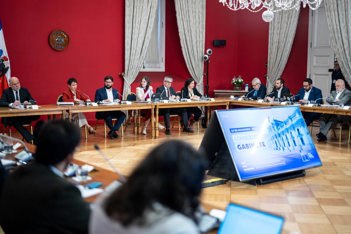 Archivo Presidencia de Chile 2022 - 2026 tweet media