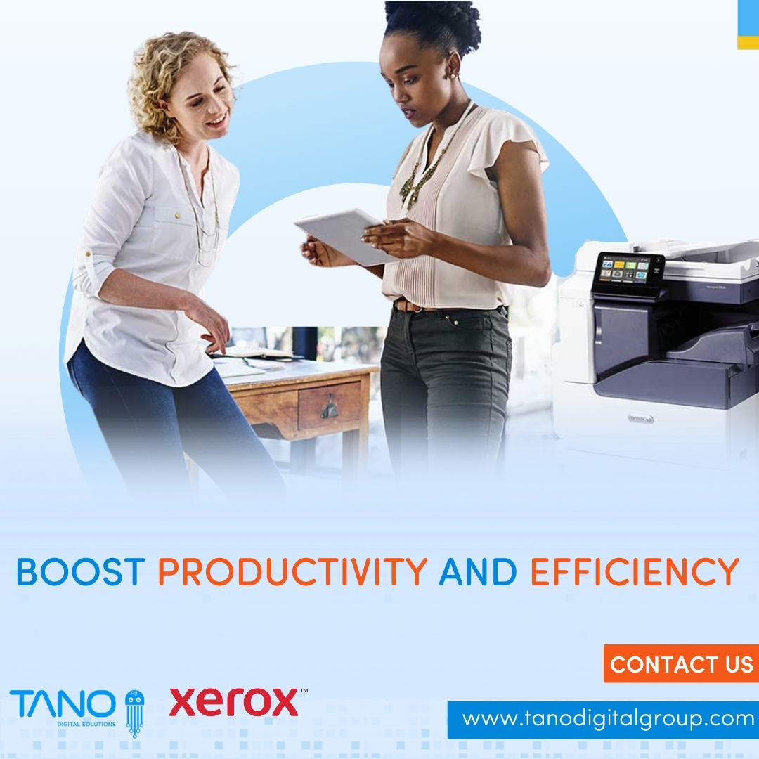 TanoGroup's tweet image. Looking to boost productivity and streamline your office workflow? Xerox hardware has you covered! From versatile printers to multifunction devices, Xerox offers powerful solutions designed for the modern workplace.

#Xerox #OfficeHardware 
#TanoDigitalSolutions