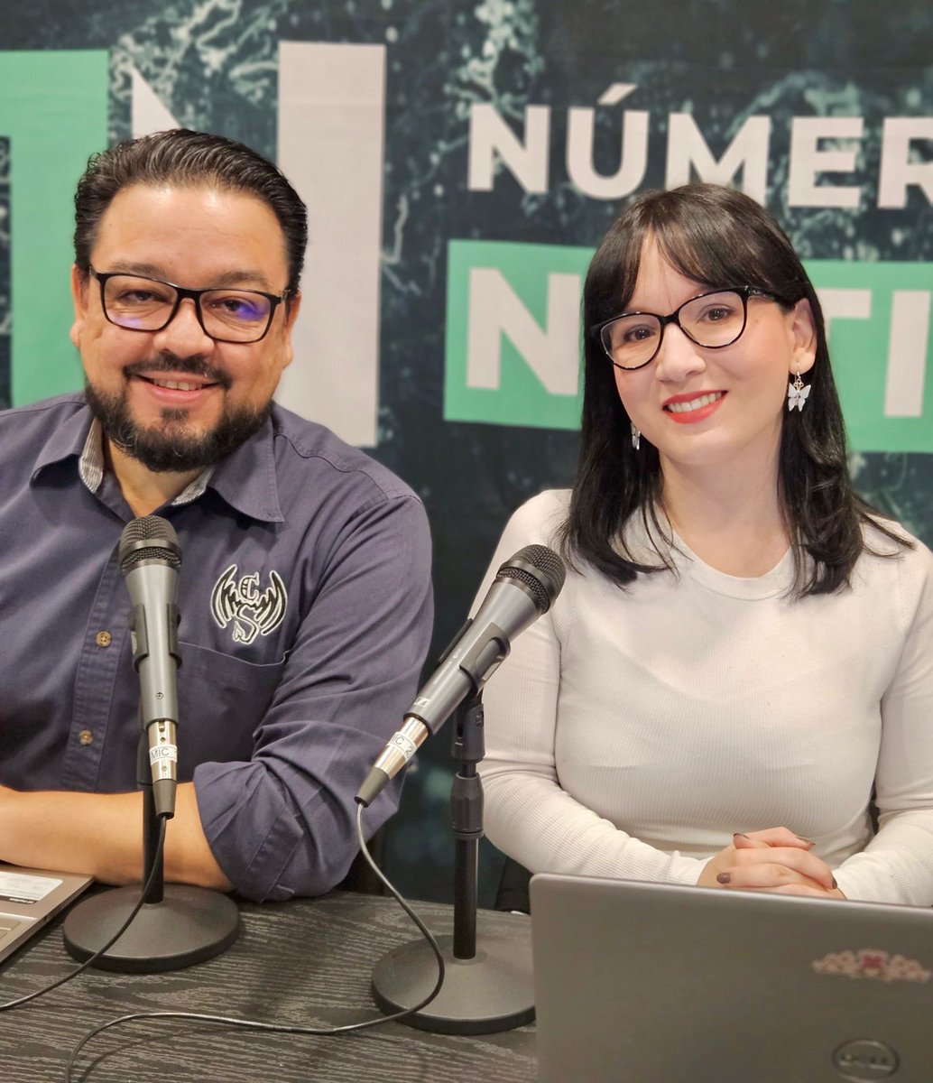 ¡Gran lunes para todos! Estamos en vivo en #1Noticias en <a href="/bfm995/">BFM 99.5</a> 📻 y en redes sociales. 📹🔴
facebook.com/share/v/rv9KNp…

<a href="/conradoqr/">Conrado Quezada R. 🐍</a> y <a href="/mayracedilloo/">Mayra Cedillo</a> le acompañan hasta las 8:00. ⌚