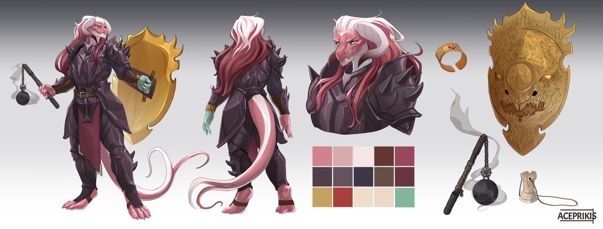 aceprikis's tweet photo. Reference sheet commission for Mitsborn 🛡️✨ https://t.co/k0JZuQ9e7x
