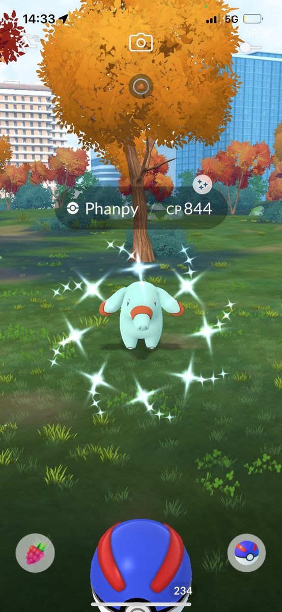 first shiny Phanpy 😻