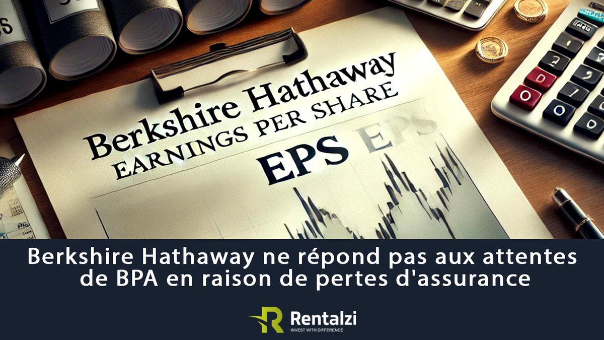 rentalzi_ltd's tweet image. Berkshire Hathaway ne répond pas aux attentes de BPA en raison de pertes d&apos;assurance

#BerkshireHathaway #RésultatsT3 #Assurance #BPA #RésultatsFinanciers #NouvellesInvestissements #MarchéActions #PertesAssurance #WarrenBuffett #Berkshire