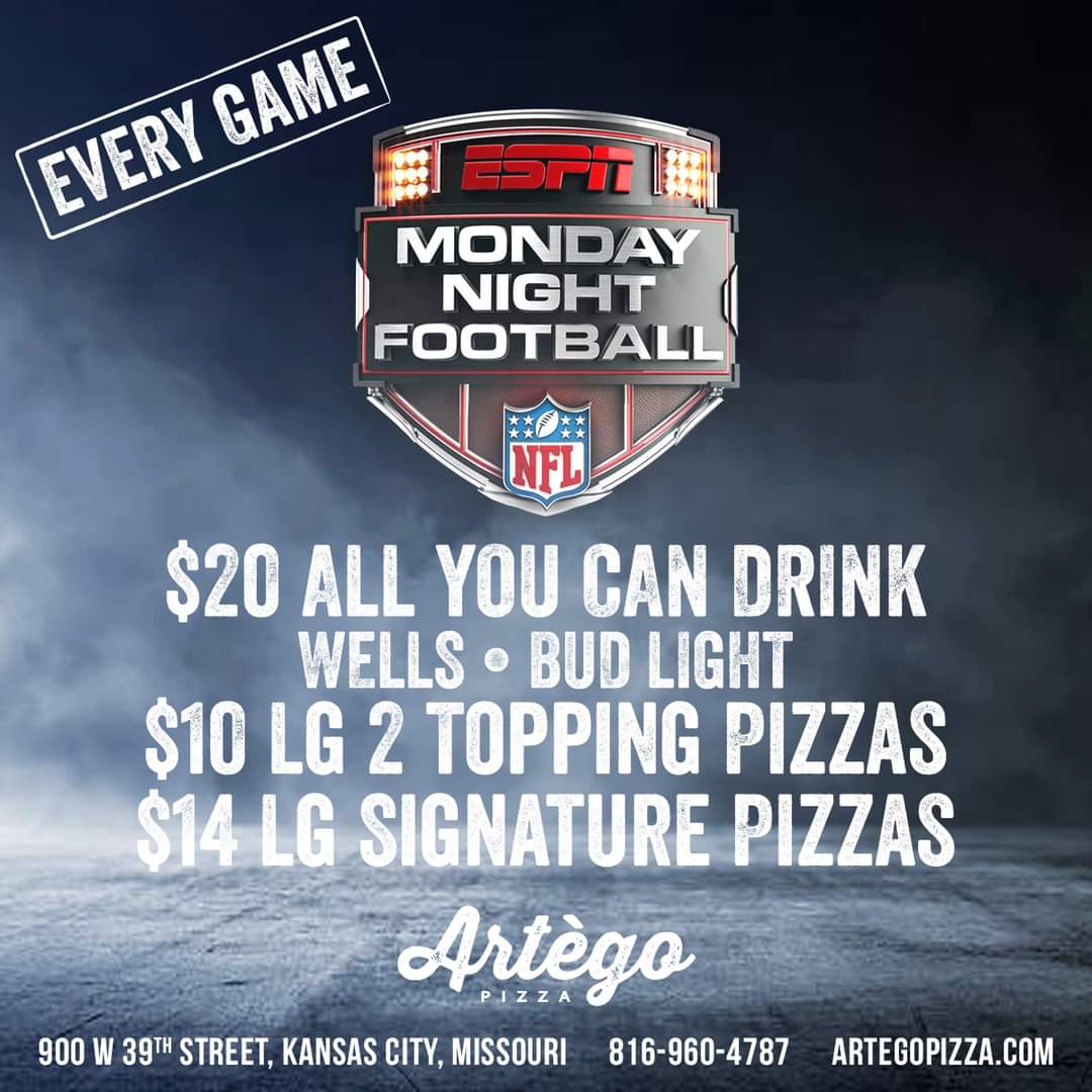artegopizza's tweet image. $20 all you can drink tonight!
6pm
#kc #kcmo #kclocal #kansascity #chiefs #ChiefsKingdom