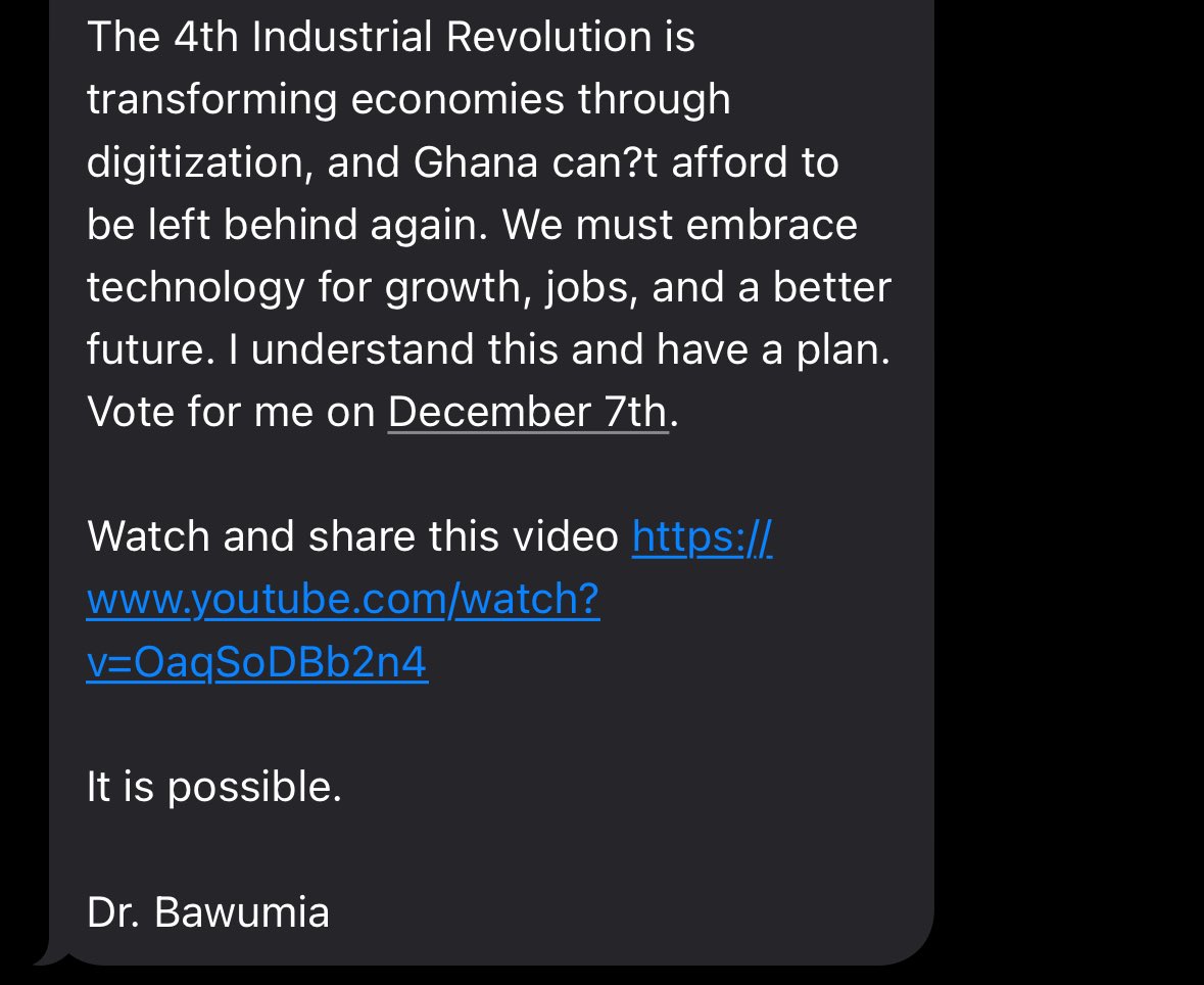 FINEAPPLE56's tweet photo. Dear Teclcos, @TelecelGhana, @theatghana , @MTNGhana kindly stop giving out our contacts to politicians. Is it by force to vote for you? He should let his deeds speak for him. We are grown past these political games. 
@gyaigyimii https://t.co/wTY3ncQTqr