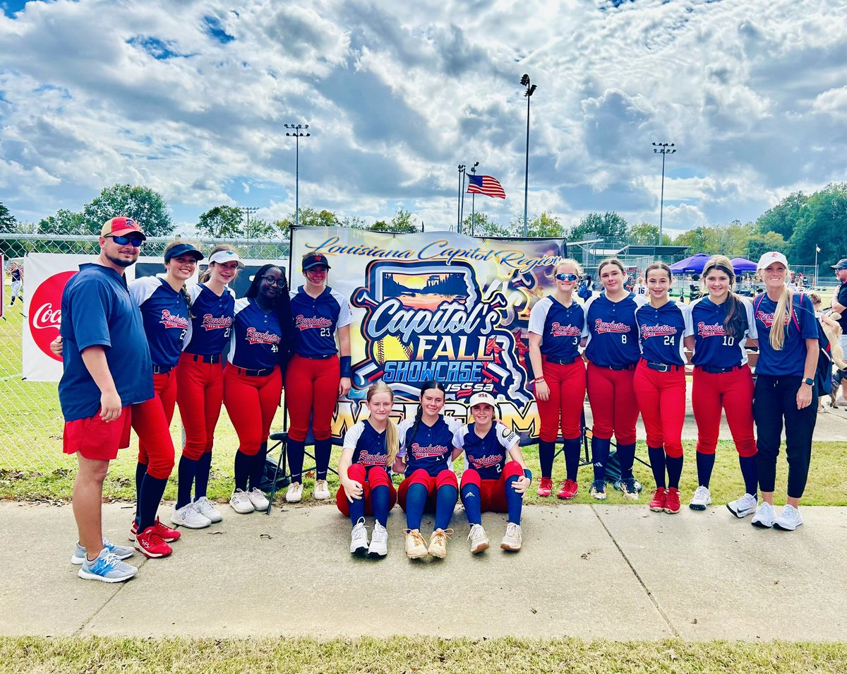 AddysonWallace3's tweet photo. We had a good time playing in the Capitol’s Fall Showcase this weekend @LadyRevsSoftbal. Thank you to all the coaches that came to watch. @ECCCSoftball @JC_CoachTDEW @Mgrz23 @coachmatthudson @leigh_streetman @CoachMeleah @brandon_dogs https://t.co/d19SXuzzbb