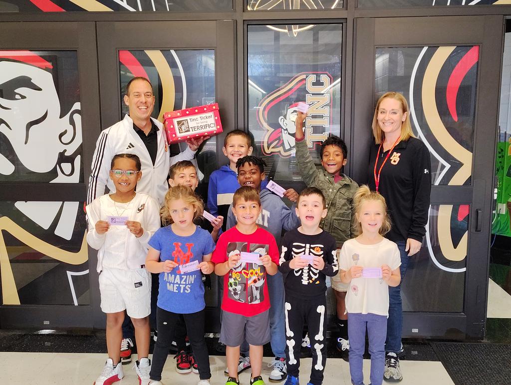 Tinc Road Elementary School (@tincroadschool) on Twitter photo Congratulations to our Halloween Week Tinc Ticket Sweepstakes award winners!! <a href="/PtoTinc/">Tinc Road PTO</a> <a href="/markdgrilo/">Mark D. Grilo</a> @Dani_Marangon <a href="/DHealingTeacher/">Mrs. Healing</a> Congratulations to our Halloween Week Tinc Ticket Sweepstakes award winners!! <a href="/PtoTinc/">Tinc Road PTO</a> <a href="/markdgrilo/">Mark D. Grilo</a> @Dani_Marangon <a href="/DHealingTeacher/">Mrs. Healing</a>