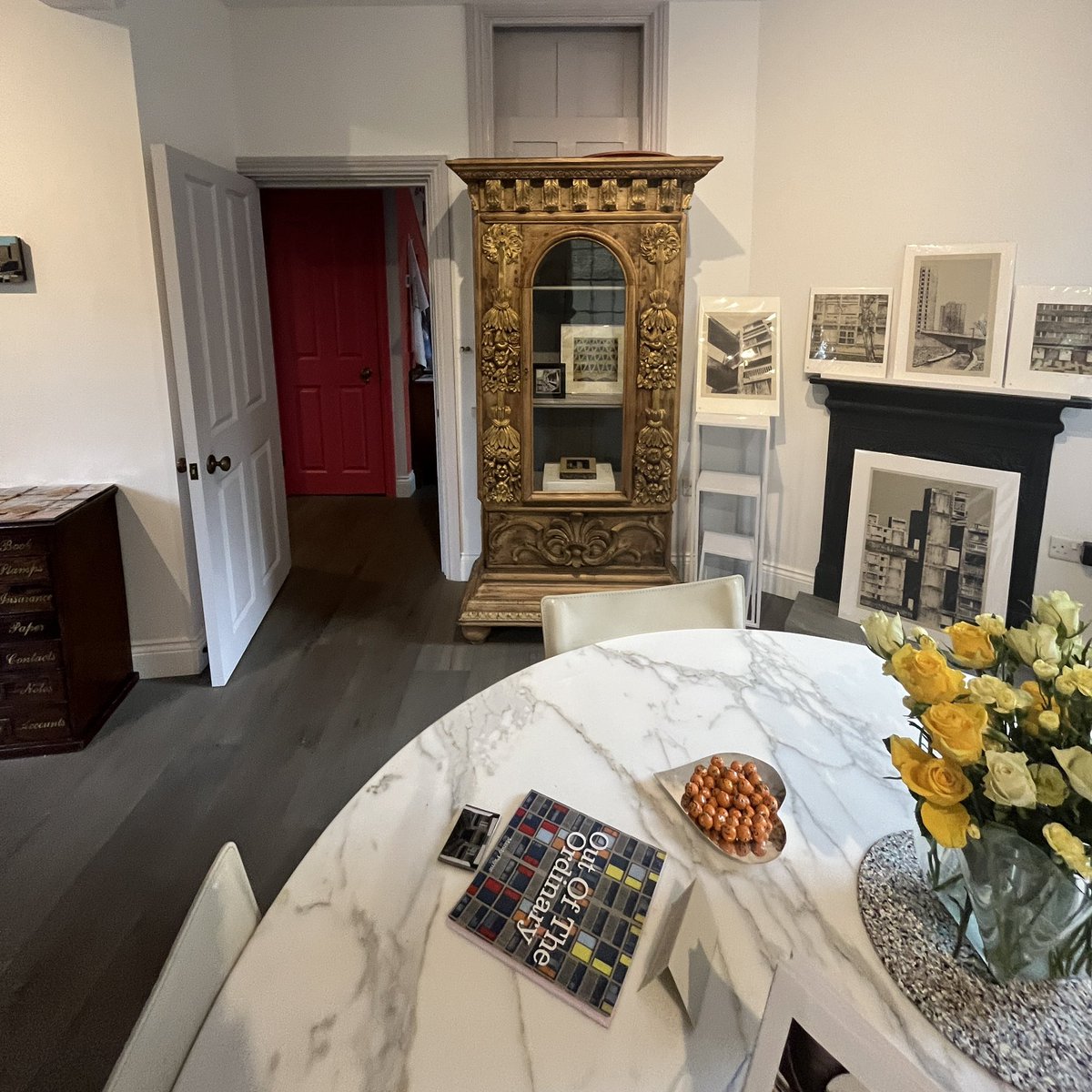 Thx so much 2 all who came to the opening of my solo show at Art At Home , Twickenham TW1 3DR on Fri + 2 those who visited + came to my talk over the w/e . 
The show has been extended until Dec1st + is open next w/e 10-4 and by appt -pls email hello@kathandcompany.co.uk 2 visit