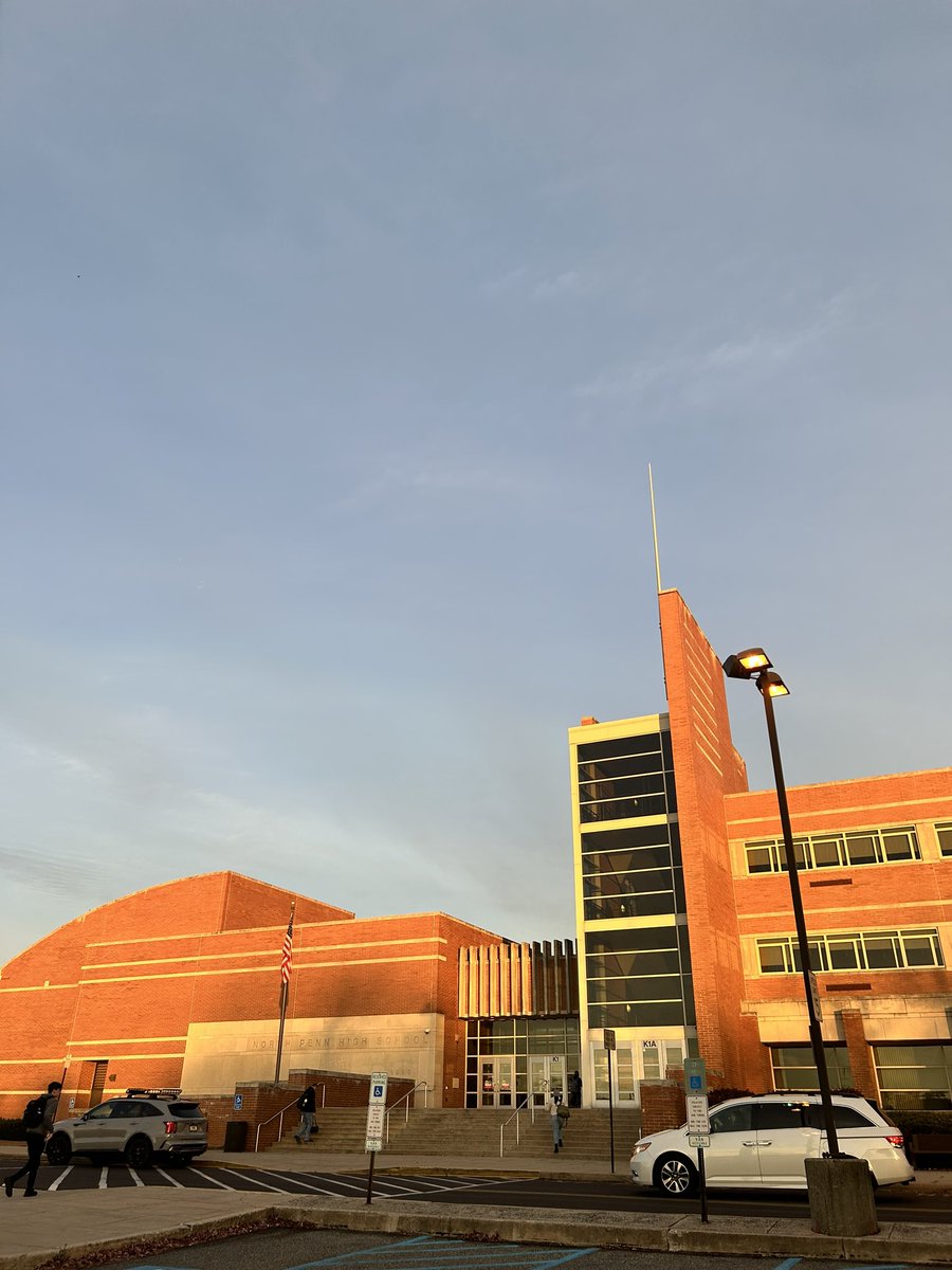 Good morning, North Penn! Let’s have a great week. #NPUknighted