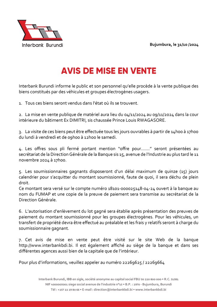 Interbank Burundi sa tweet media