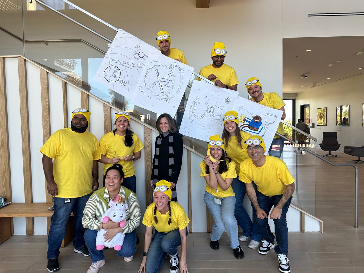 Better late than never, my team dressed up for Halloween - complete with plans!

#halloween2024 🎃