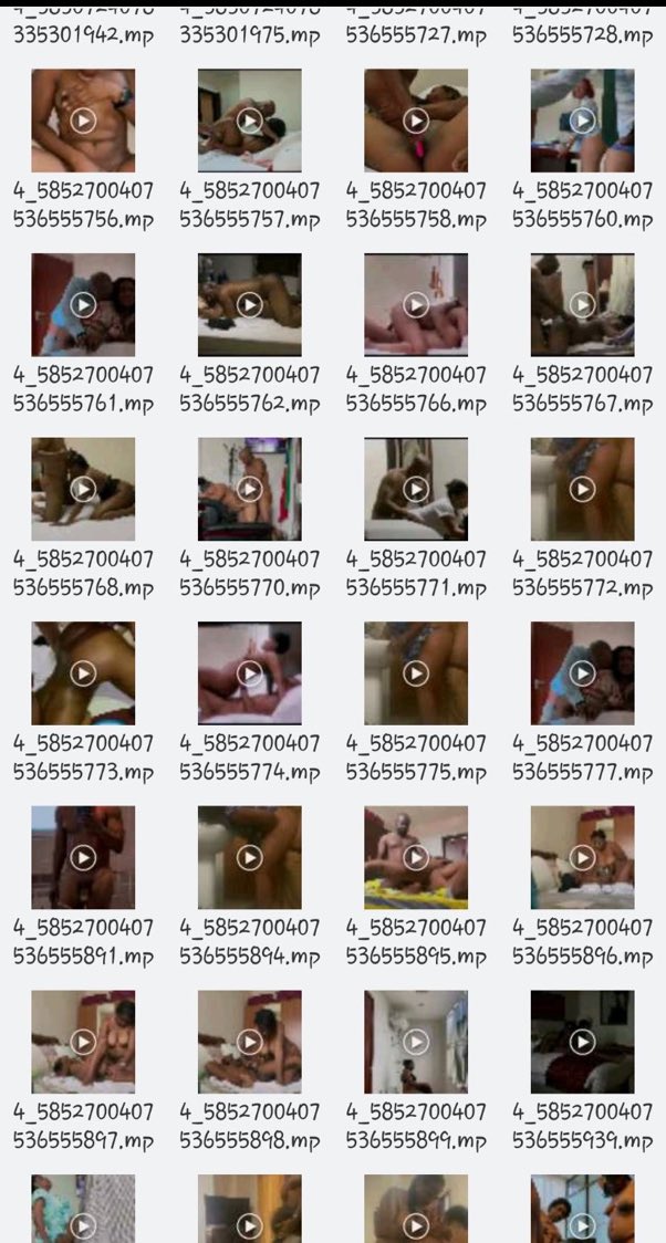 Nairobileaked's tweet image. I have almost half of the 400 videos of the Equatorial Guinea man’s leak. This man is a legend 🫡
Check thread