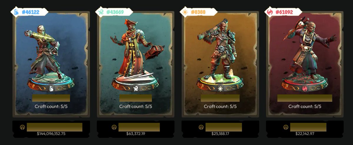 - Ubisoft saca un juego NFT en pleno 2024

- Compras figuras para montar el equipo, las mejores son mas caras (pay2win)

- Precios que superan los 50.000$

- Sale un exploit del juego que lo rompe a los pocos días

- No se pude jugar

Es que cómo no voy a querer a Ubisoft 💜