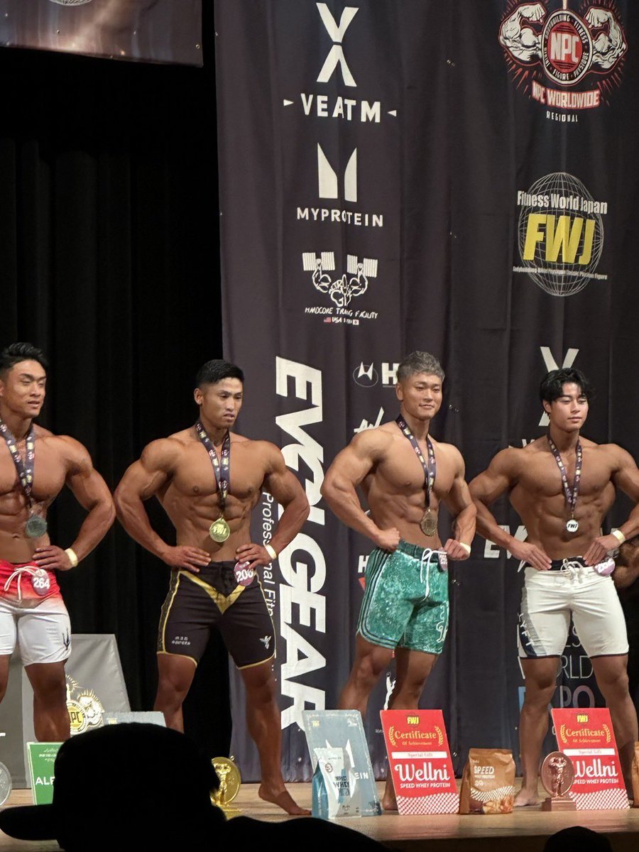 2024/11/4 FWJ JAPAN OPEN クラシックフィジークオープン 優勝 ボディ
