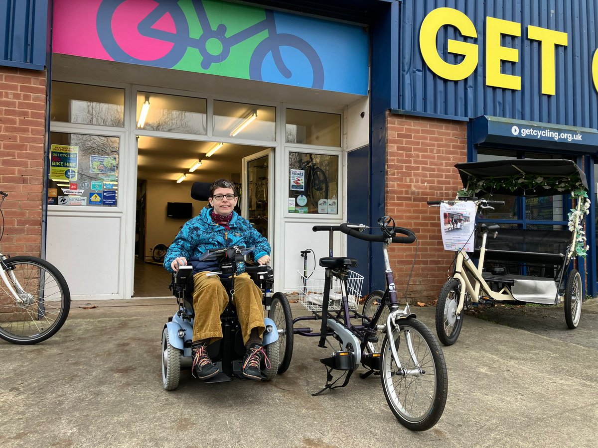 Paralympian @Beth_Moulam came by to pick up her trike after a full service, and we’re proud to keep her ride in peak shape.

Safe travels, Beth, and thanks for trusting us with your trike! 

Read more about Beth and her incredible work:
bethmoulam.com