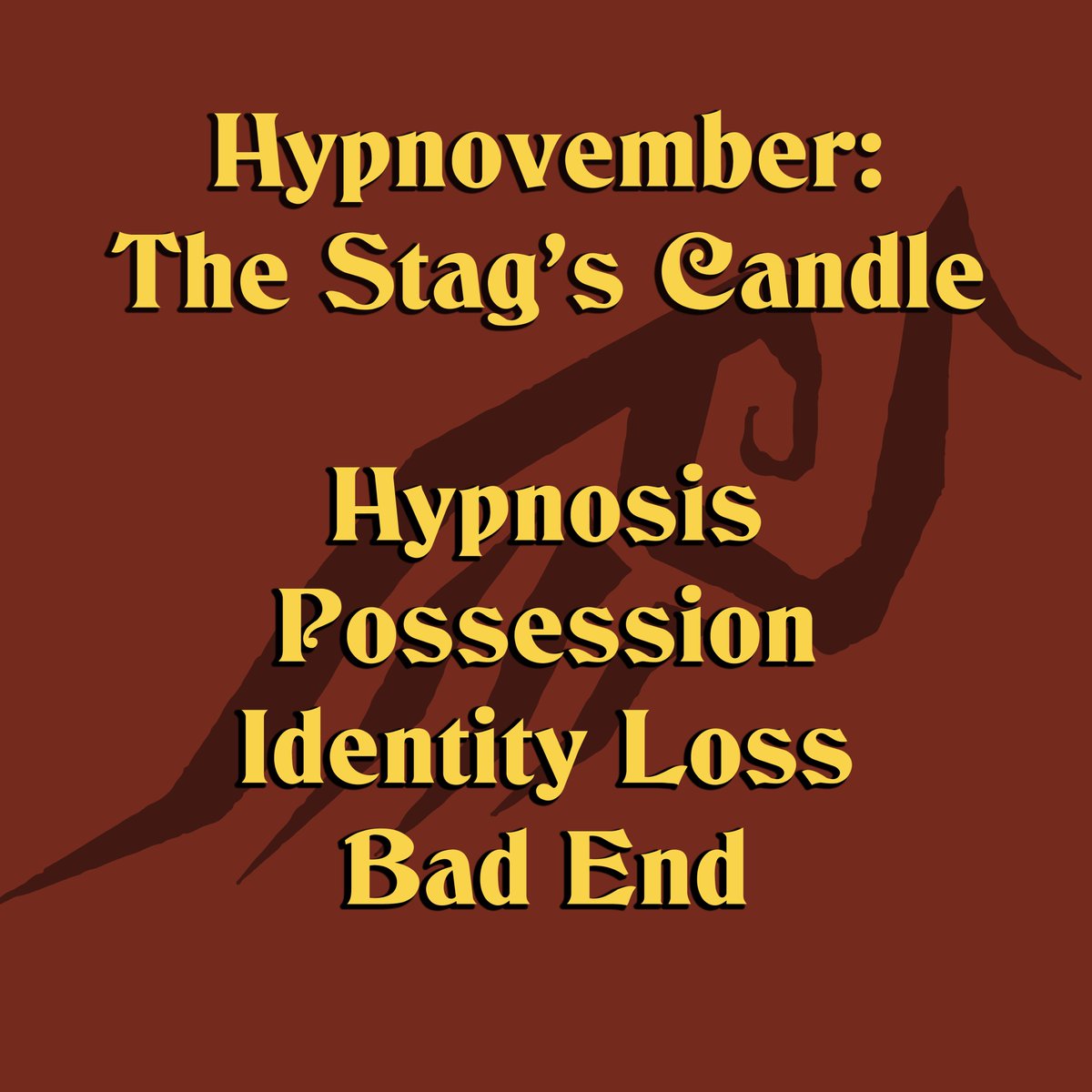 Hypnovember day 4 - Candle 

<a href="/MiloMesmer/">MiloMesmer 🔞</a> finds himself alone on a late work night.
Wandering in the dense fogged streets to make his way home. However, a hypnotic call has other plans for the deer.
Plans that he might find impossible to resist~

Check out the story below!~