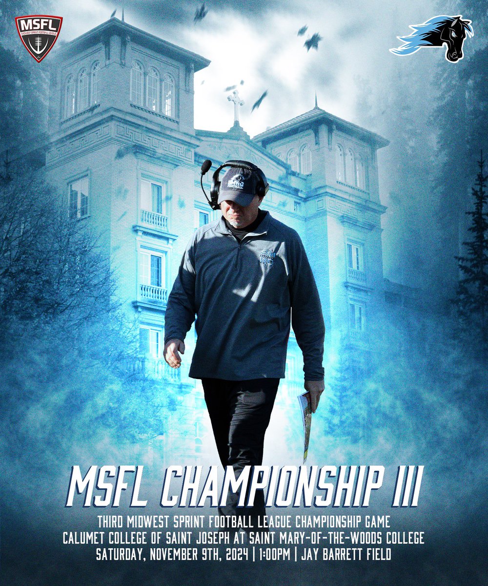 MSFL Championship: The Trilogy

It all comes down to this. We’ll see you this Saturday, kickoff @ 1pm.

#SaddleUp 
#ComeToTheWoods