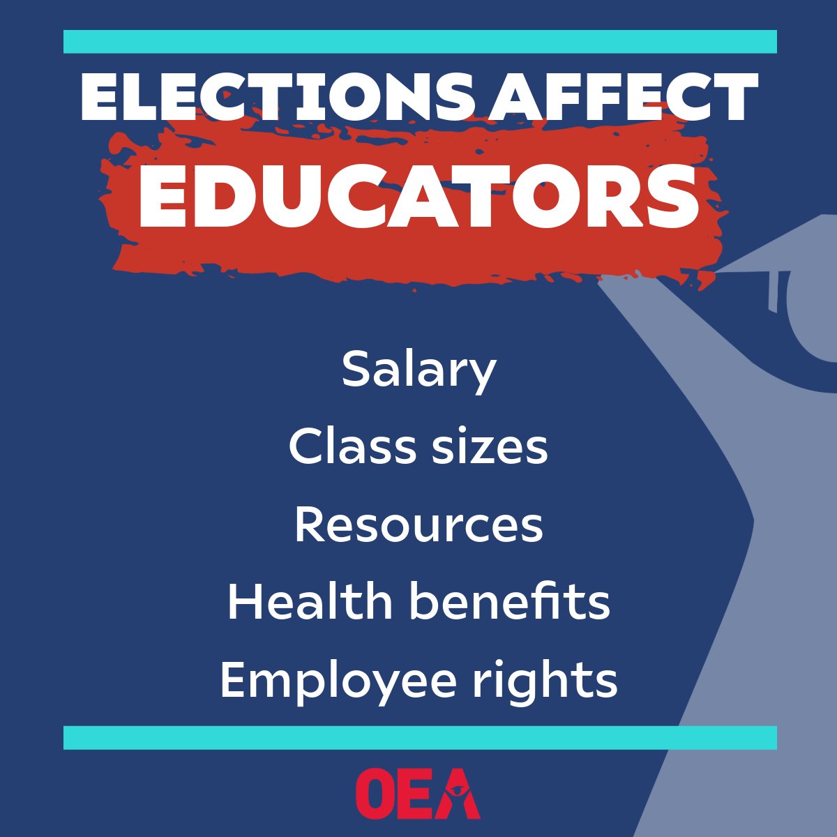 okea's tweet photo. Tomorrow Nov. 5th is the general election. Be sure to have a plan and make your voice heard. #oklaedvotes #educatorsvote
Voter Portal: https://t.co/cAaDTcNG4v https://t.co/WuPXOSewYk