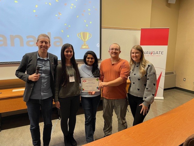 Our team, CARP CANADA, took First Place at the Annual Jose Lam Start-up Event last weekend! 🏆 we’re grateful for the support from mentors and organizers. 🌊🐟 #JoseLamEvent #Entrepreneurship #StartUpWin