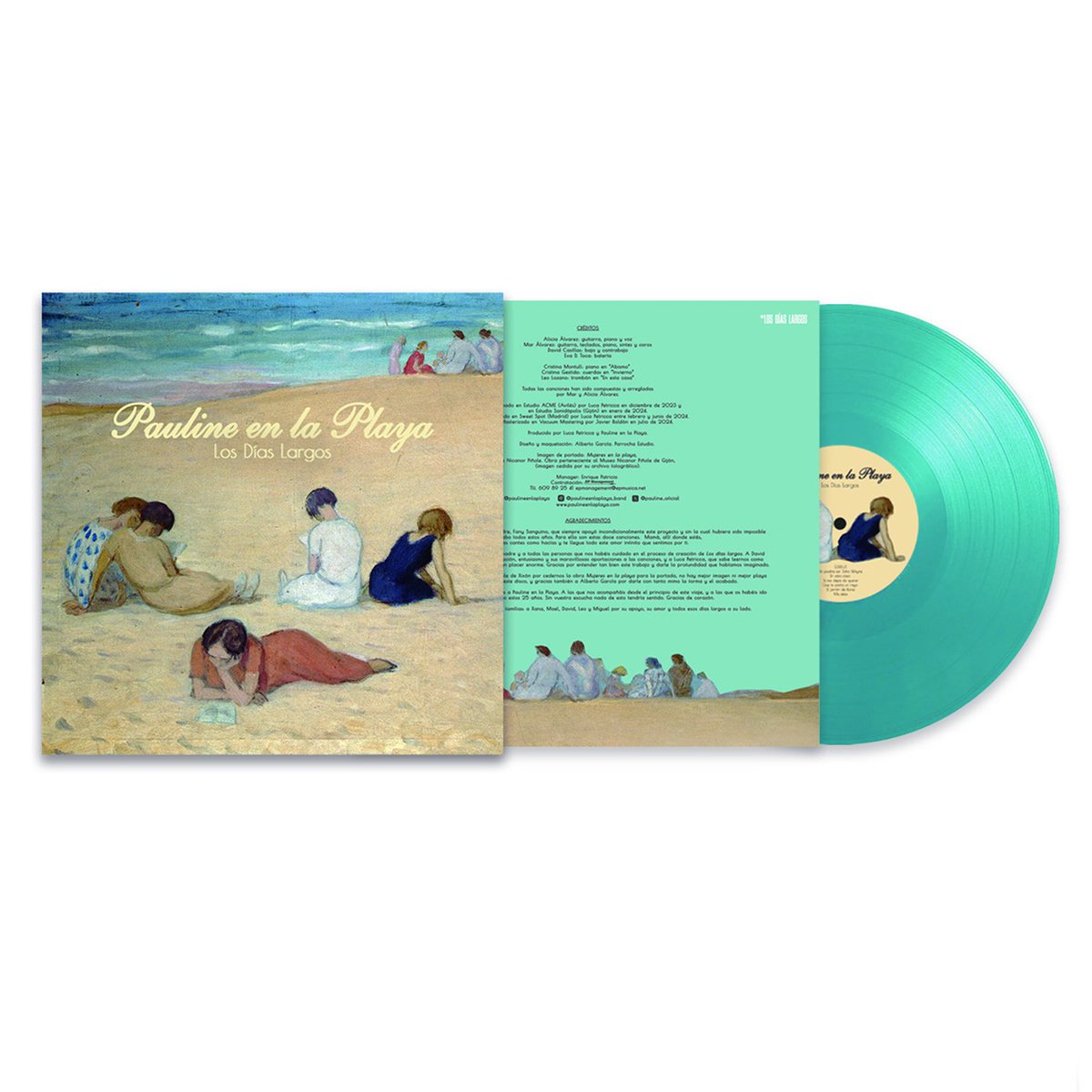 Está preciosidad es nuestro octavo disco, LOS DIAS LARGOS y sale a la venta este VIERNES 8 DE NOVIEMBRE 
#paulineenlaplaya #hermanasÁlvarez #losdiaslargos #nuevodisco #popdeautor