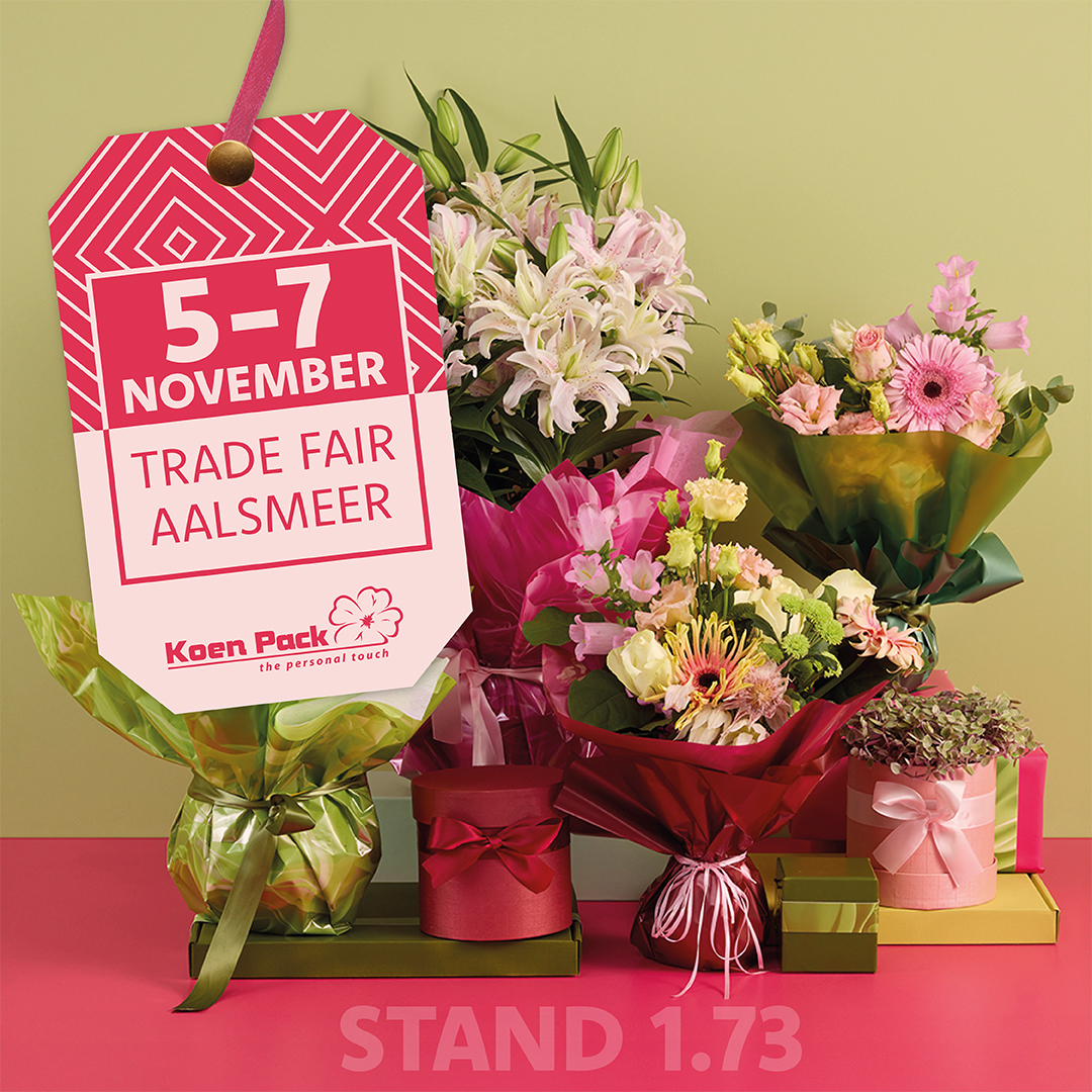 De voorbereidingen voor de Trade Fair is in volle gang. We hebben weer veel nieuwe cadeauverpakkingen voor bloemen en planten om te laten zien die we trots presenteren in stand 1.73. Graag tot ziens!

#bloemenhoezen 
#plantenhoezen 
#decostekers 
#fhtf 
#TradeFair
#koenpack