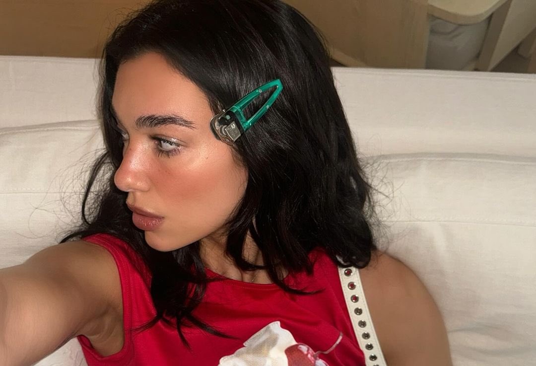 saintdemie's tweet photo. dua lipa’s lighter hairclip by corrina goutos ₊˚⊹ ࿔ https://t.co/exZtxzGut8