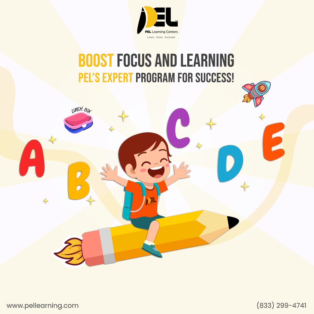 hafung's tweet image. Enhance your child's academic journey with our Focus program at PEL. We teach essential skills for concentration and organization, setting the foundation for academic and personal success.
bit.ly/3SeUWZG
#FocusProgram #PELPrograms #AcademicGrowth #PELLearningCenter