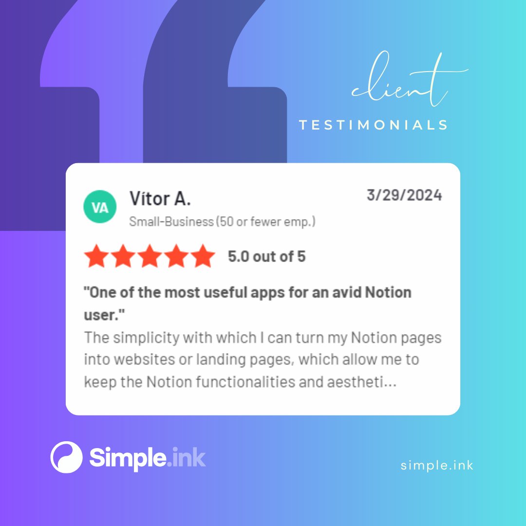 Simple.ink tweet media