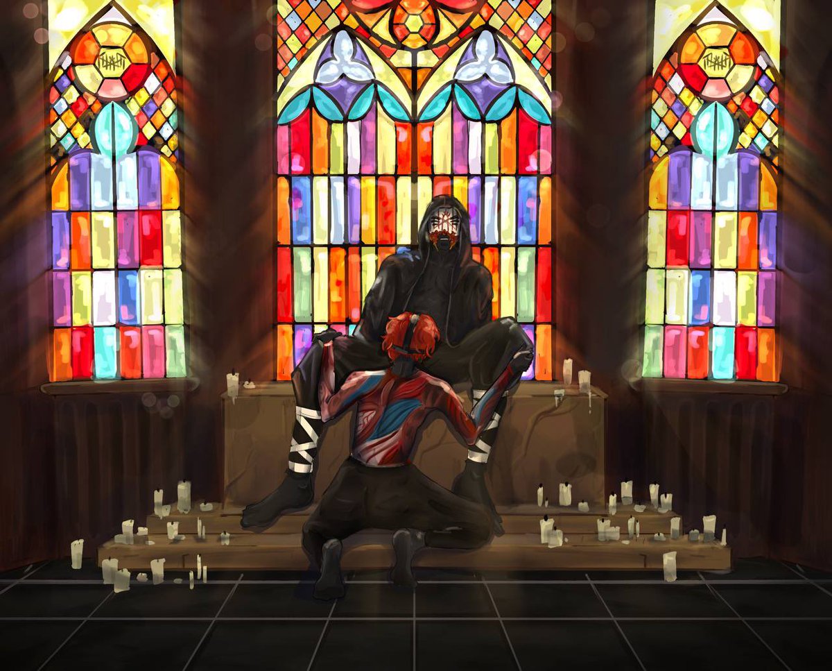 rigel_huba's tweet photo. Kneeling before God?❌
Kneeling in front of a priest?✅
#sleep_token #vessel #iii https://t.co/10fdCe5vo8