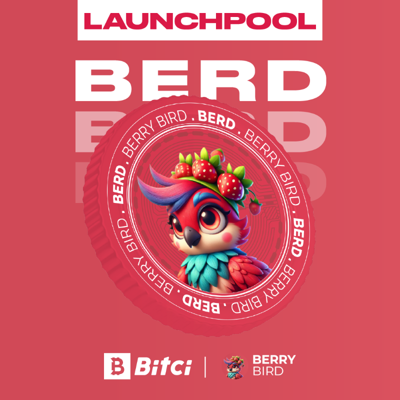 safebitcom's tweet photo. Bitci Launchpool’da ''Berry Bird Farming'' Başlıyor!
❗Maksimum katılımcı: 500 Kişi
🔐 Stake Süresi: 30 Gün
🗓️ Listeleme Tarihi: 8 Kasım • 15.00
🔒 Minimum Stake: 250 USDT veya 50 SOL
🔒 Maximum Stake: 25.000 USDT veya 150 SOL
⤵️ Detaylar için görsele tıkla!