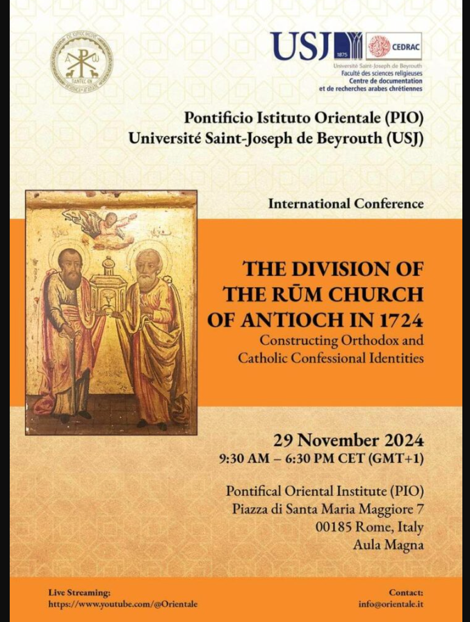 Pontifical Oriental Institute tweet media