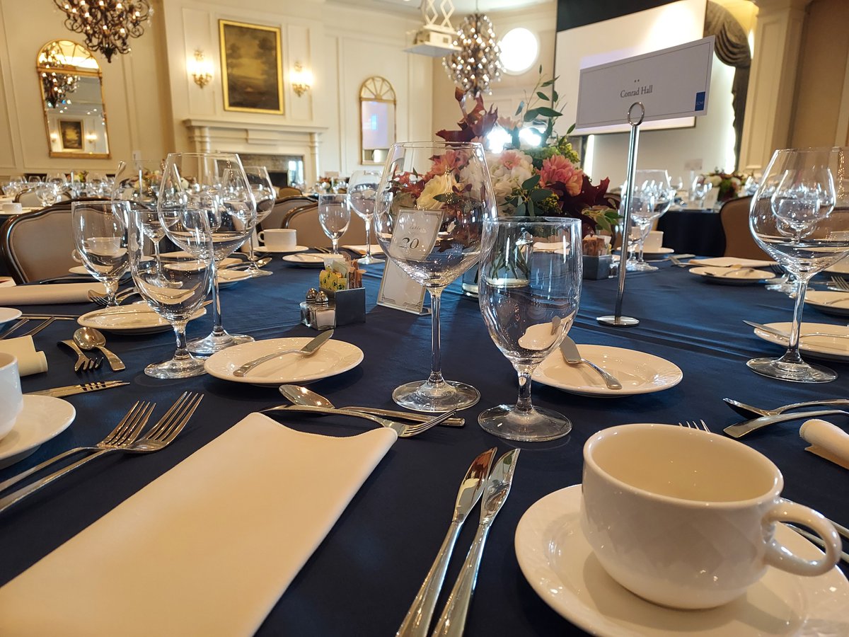 MelissasLibrary's tweet image. Sometimes #InTheLibrary for the #MarshallFoundationLibrary is elsewhere --
Last Friday @georgecmarshall gave the Goodpaster award to Gen. James McConville, who like Gen. George Marshall served as Army Chief of Staff.
The celebration was lovely, held at the Army Navy Country Club.