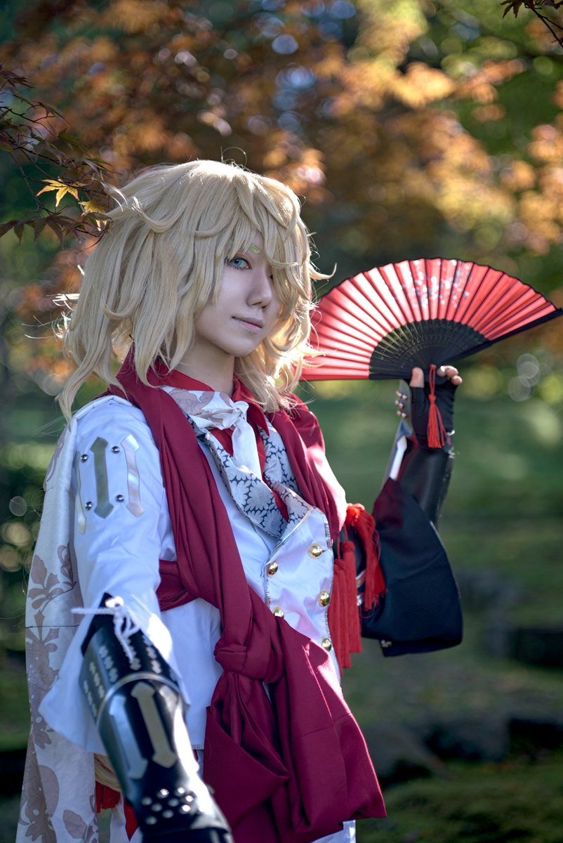 コスプレ cosplay 刀剣乱舞 一文字則宗 ※扇子若干違います photo
