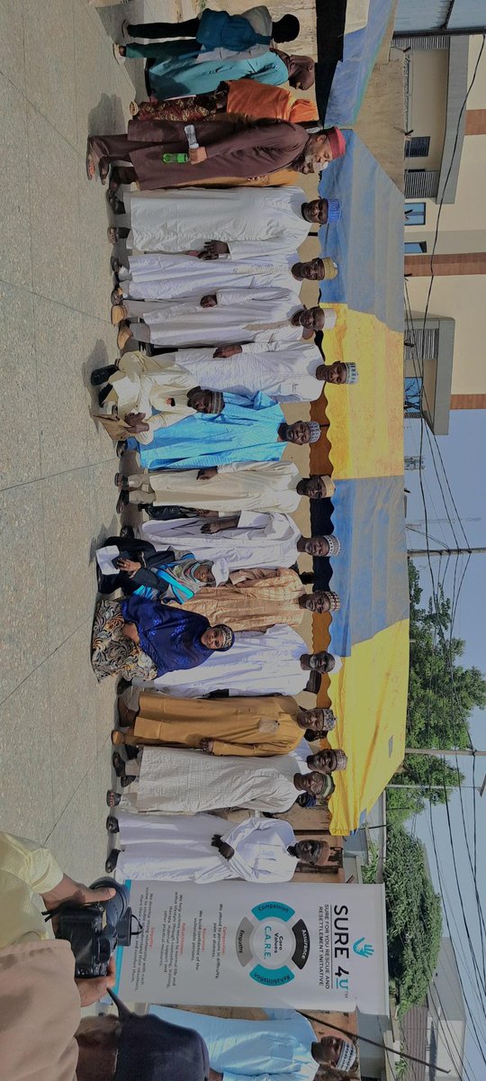 Sure4u_'s tweet image. On 29th October the SURE 4U Kano office led by F/CEO @babandedemb held a widows and orphans intervention program. Each of the 20 beneficiaries was given a 25kg bag of rice, 2litrs cooking oil, 1kg of Sugar, Wrapper & 5,000 Naira each. The program was fully covered by @muhasatvr