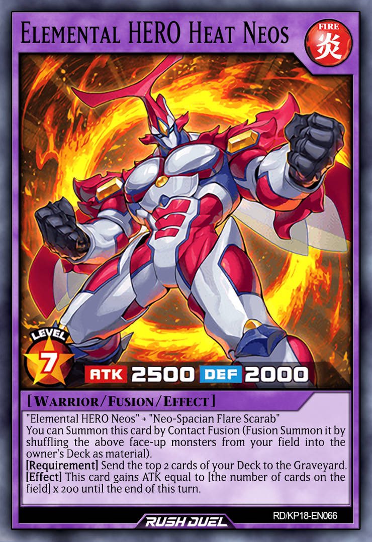 watapon yugioh card Elemental HERO Flare Neos [LCGX-EN058] Common main image 1
