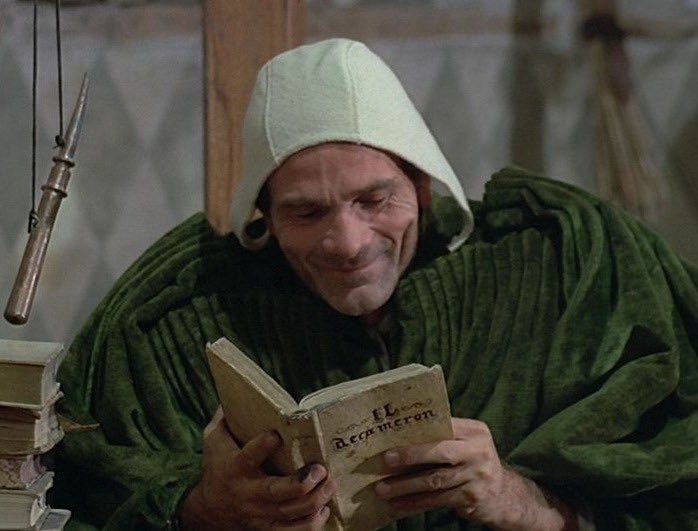 that one guy that dont play around with pasolini as chaucer