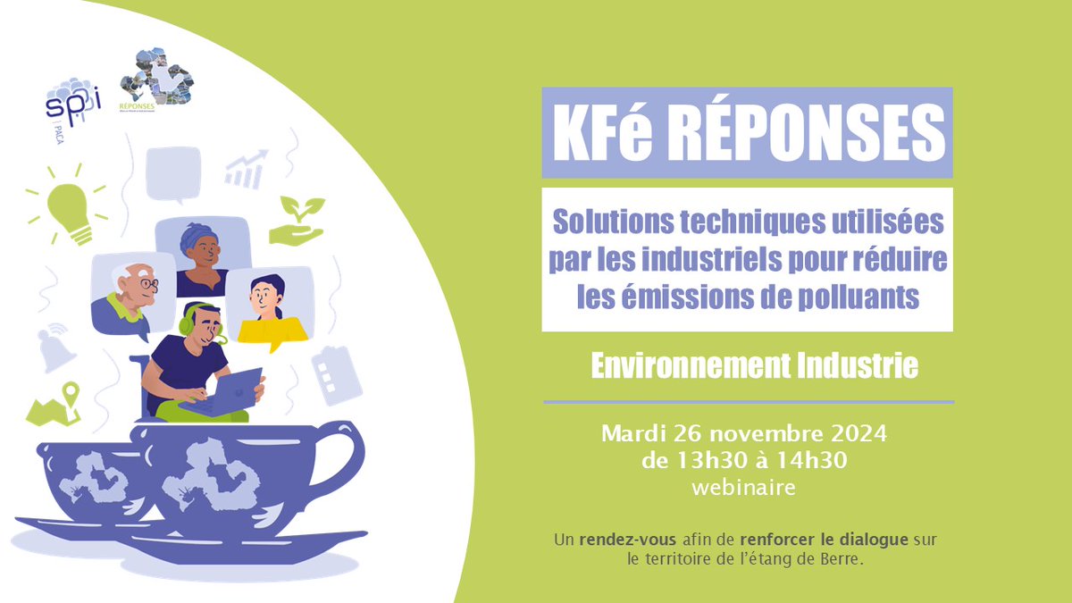 SPPPI PACA (@spppipaca) on Twitter photo #Webinaire : Solutions techniques utilisées par les industriels pour réduire les émissions
💻bit.ly/40uGvpa
<a href="/Vitrolles_13/">Vitrolles</a> <a href="/villeistres/">Ville d'Istres</a> @SaussetlesPins <a href="/VilleMiramas/">Ville de Miramas</a> <a href="/VilleDeRognac/">Ville de Rognac</a> <a href="/VilleStChamas/">Ville de Saint-Chamas</a> <a href="/FNEPACA/">📦🦋 FNE Provence-Alpes-côte d'Azur</a> <a href="/ARSPaca/">ARS Paca</a> <a href="/UPE13_/">Upe 13</a> @cerege_officiel <a href="/GMIF13/">Groupement Maritime et Industriel de Fos et Région</a> <a href="/AMPMetropole/">Métropole Aix-Marseille-Provence</a> <a href="/AtmoSud/">AtmoSud</a> #Webinaire : Solutions techniques utilisées par les industriels pour réduire les émissions
💻bit.ly/40uGvpa
<a href="/Vitrolles_13/">Vitrolles</a> <a href="/villeistres/">Ville d'Istres</a> @SaussetlesPins <a href="/VilleMiramas/">Ville de Miramas</a> <a href="/VilleDeRognac/">Ville de Rognac</a> <a href="/VilleStChamas/">Ville de Saint-Chamas</a> <a href="/FNEPACA/">📦🦋 FNE Provence-Alpes-côte d'Azur</a> <a href="/ARSPaca/">ARS Paca</a> <a href="/UPE13_/">Upe 13</a> @cerege_officiel <a href="/GMIF13/">Groupement Maritime et Industriel de Fos et Région</a> <a href="/AMPMetropole/">Métropole Aix-Marseille-Provence</a> <a href="/AtmoSud/">AtmoSud</a>