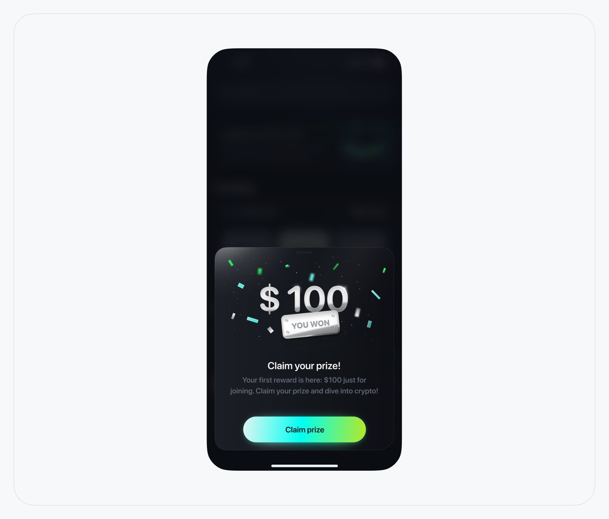 Claim your prize🏆 / crypto app