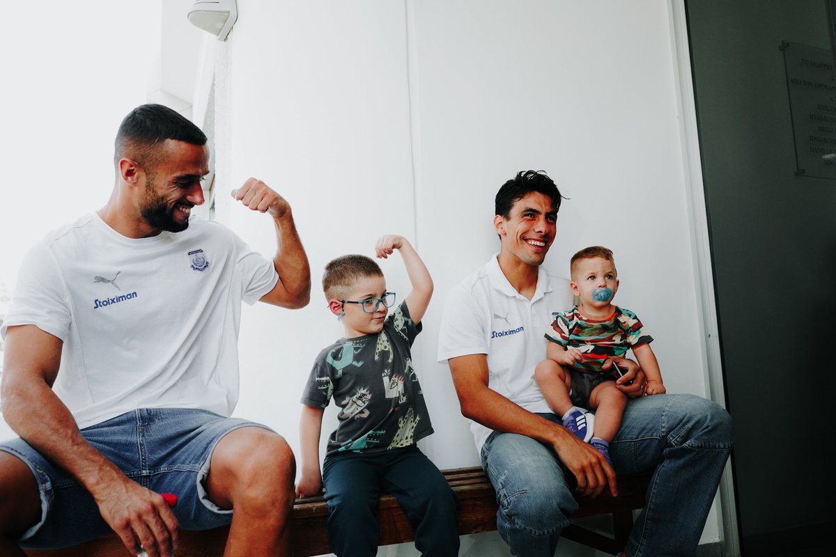 APOLLONOFFICIAL's tweet photo. ⚽💙 Football is more than just a game. Together we are #MoreThanFootball
#ApollonFC #ApollonCSR https://t.co/tLEu3WXZPR