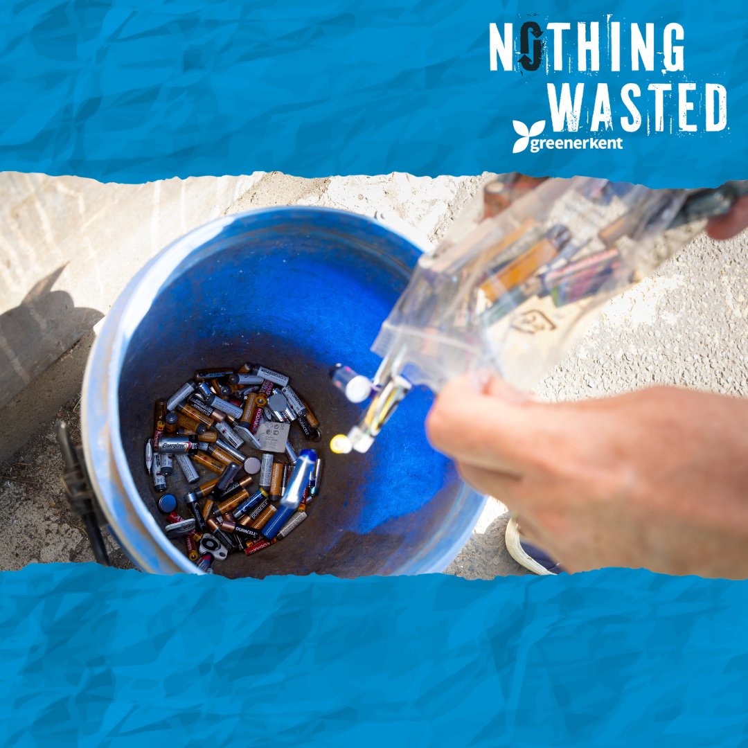 greener_kent's tweet photo. Did you know that batteries can cause fires and put our staff at risk if they are mixed with general waste at our recycling centres?
Please play your part by removing batteries from devices and toys, so they can be recycled separately and safely on site.
#NothingWasted https://t.co/TVHWei7W1g