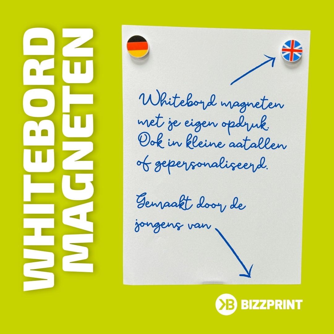 KBizzprint's tweet image. Het bedrukken van whitebord magneten is niet uniek. Wil je er maar 80 en met allemaal verschillende bedrukkingen dan wordt het lastiger.

Nu niet meer want ergens in je achterhoofd ga je onthouden dat je dan Bizzprint belt.
Kunnen we gewoon voor je maken 😉

Tot later 👋